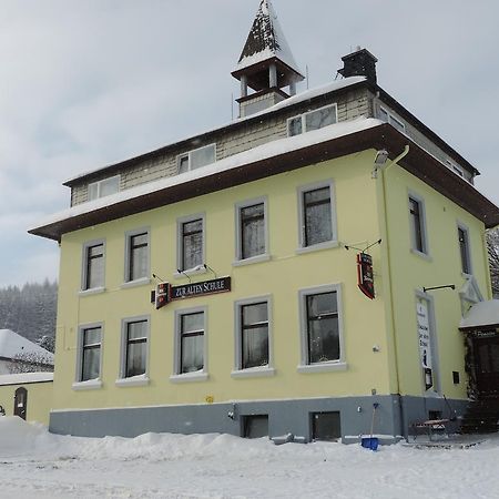 Pension Zur Alten Schule Bärenstein エクステリア 写真