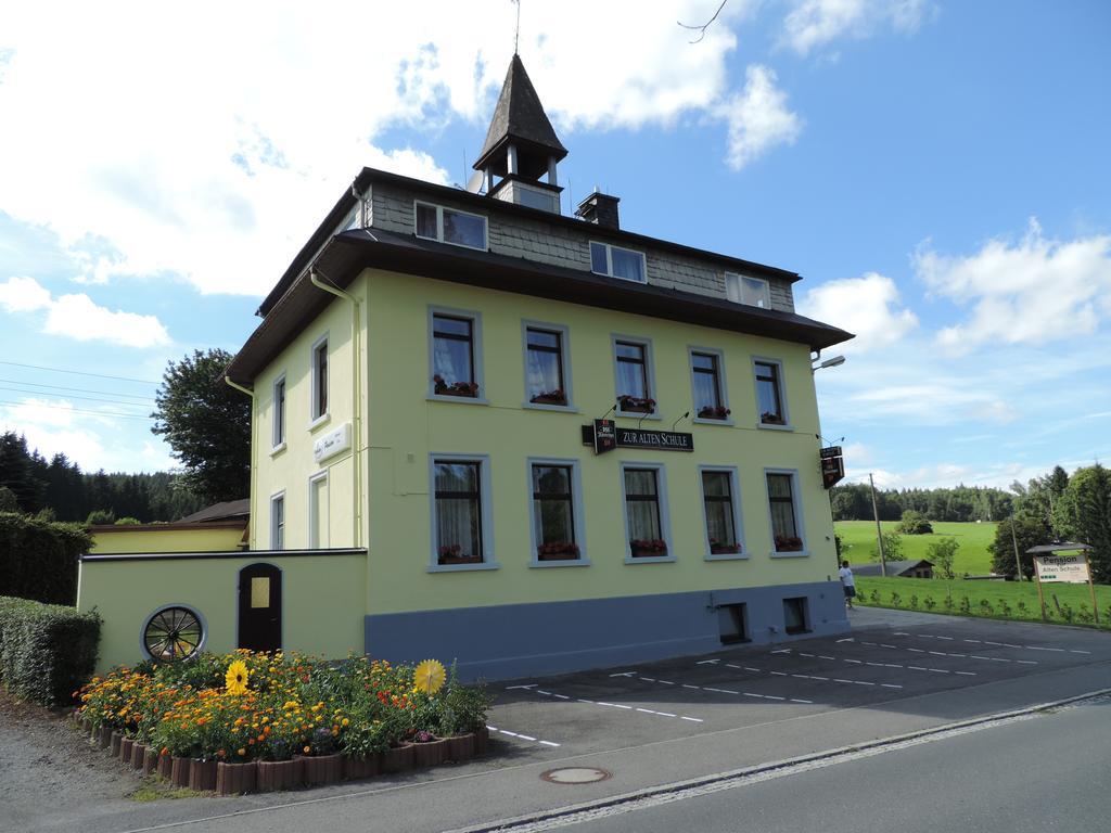 Pension Zur Alten Schule Bärenstein エクステリア 写真