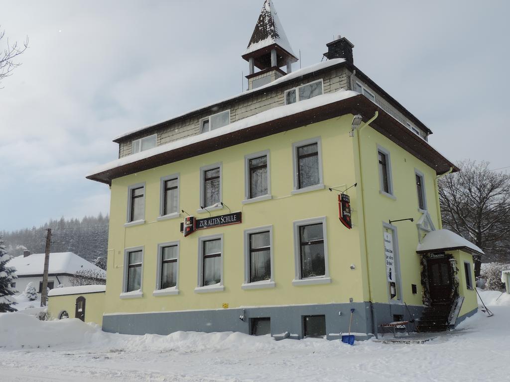 Pension Zur Alten Schule Bärenstein エクステリア 写真